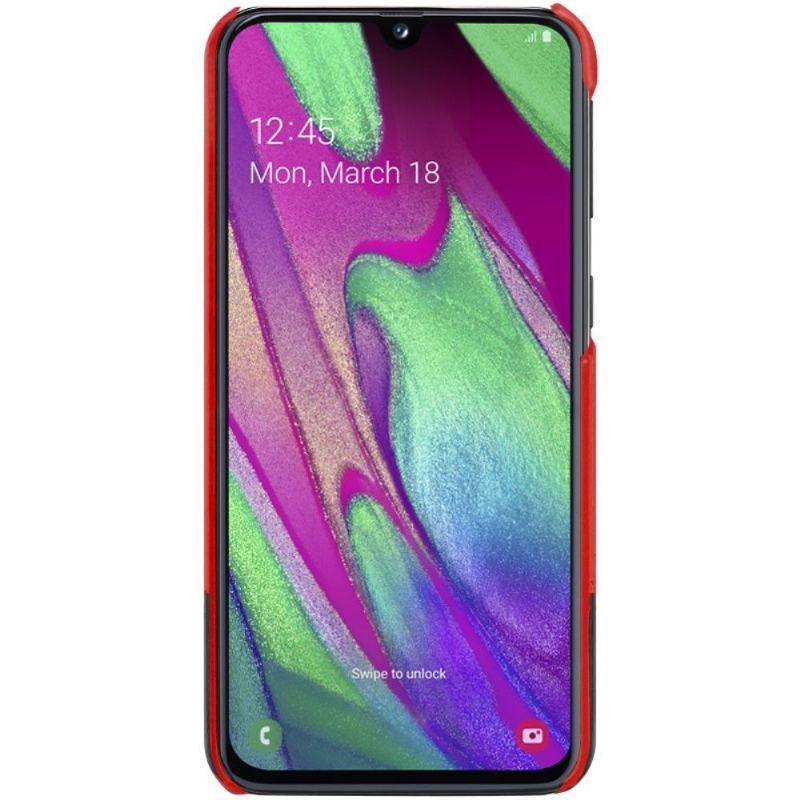 Etui do Samsung Galaxy A40 Biznes Imak Bicolor Sztuczna Skóra