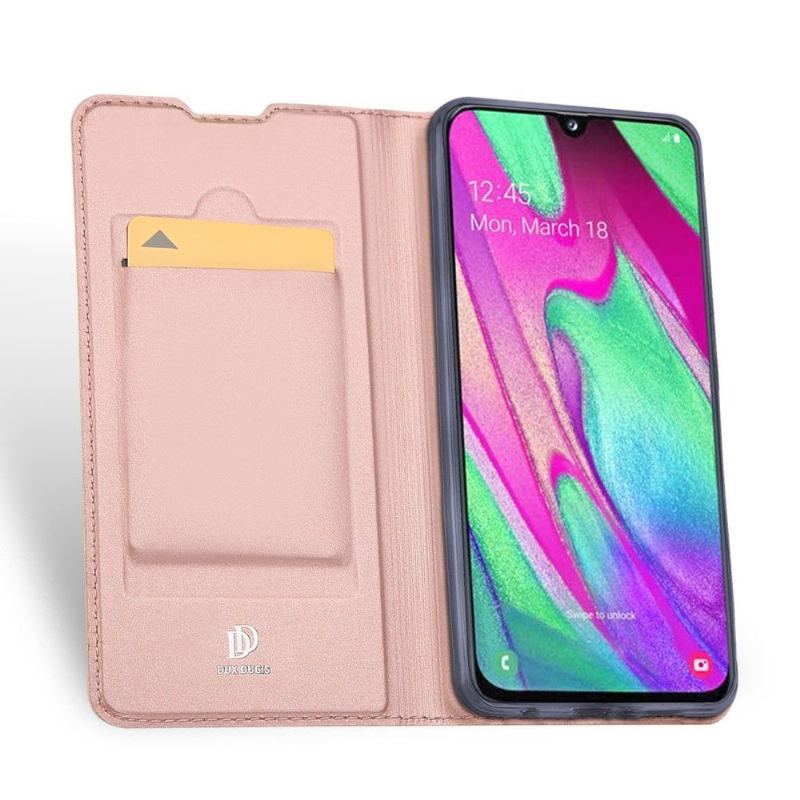 Etui do Samsung Galaxy A40 Classic Biznes Sztuczna Skóra