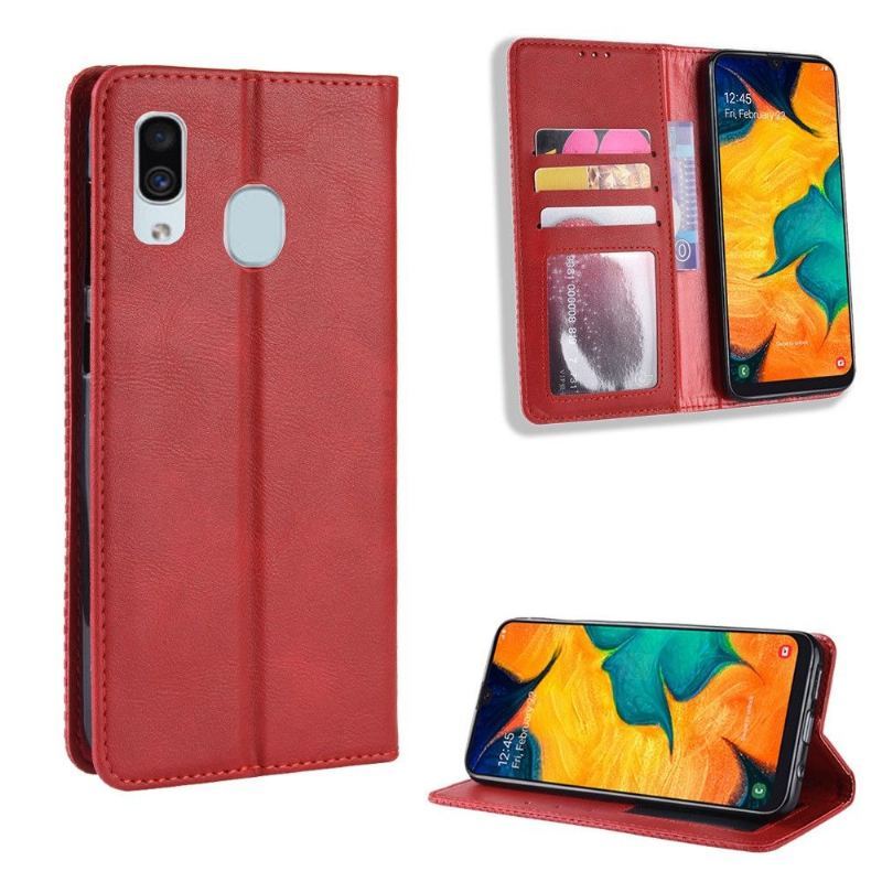 Etui do Samsung Galaxy A40 Classic Skóra Styl Le Cirénius