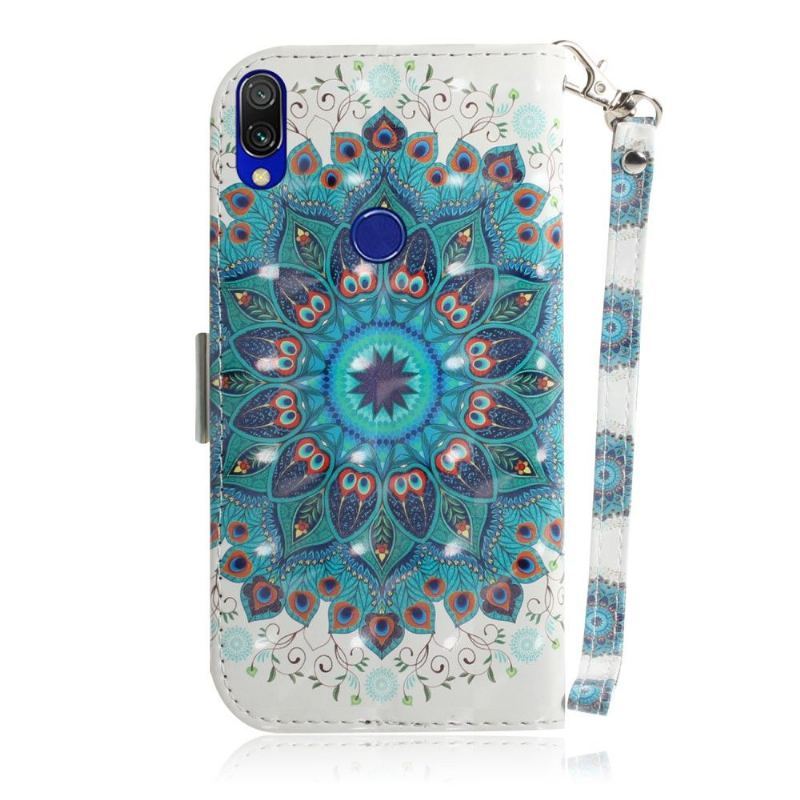 Etui do Samsung Galaxy A40 z Łańcuch Kolorowa Mandala