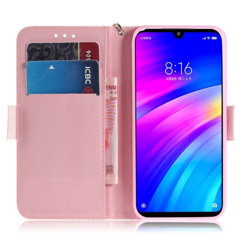 Etui do Samsung Galaxy A40 z Łańcuch Wzór Obcas