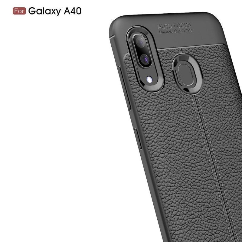 Futerały do Samsung Galaxy A40 Żel Wykończeniowy Ze Sztucznej Skóry