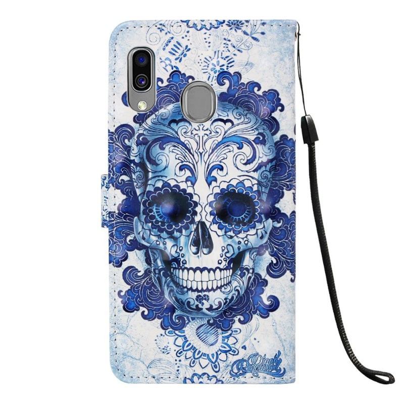 Obudowa Etui Na Telefon do Samsung Galaxy A40 Calavera Wzór