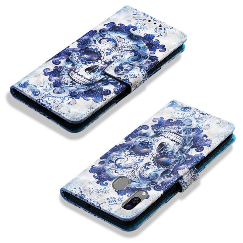 Obudowa Etui Na Telefon do Samsung Galaxy A40 Calavera Wzór