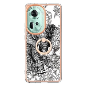 Etui Do Oppo Reno 11 5g Wsparcie Pierścienia. Totem Słonia