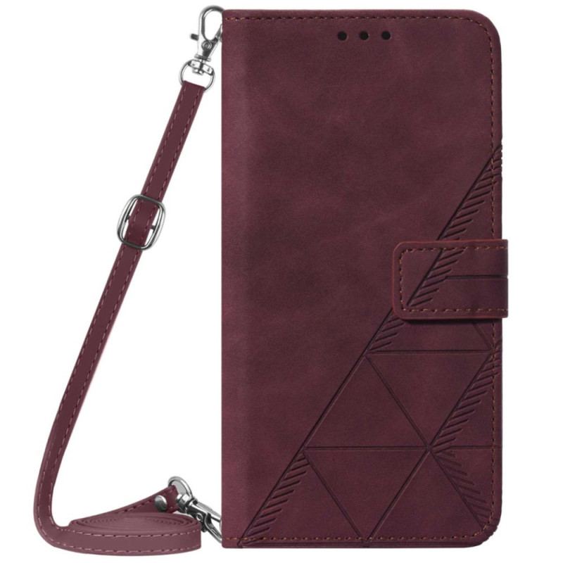 Etui Folio Do Oppo Reno 11 5g Trójkątne Etui Na Ramię