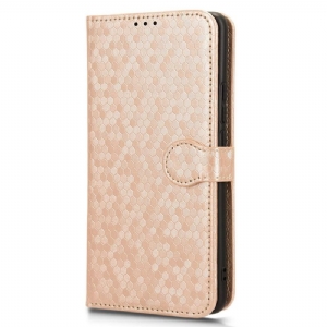 Etui Folio Oppo Reno 11 5g Błyszczące Kropki Z Paskiem