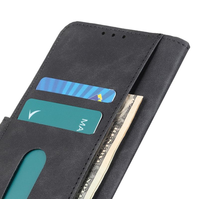 Etui Folio Oppo Reno 11 5g Efekt Skóry W Stylu Retro Khazneh