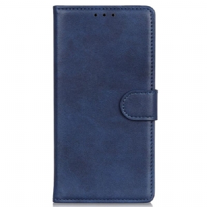 Etui Folio Oppo Reno 11 5g Matowa Sztuczna Skóra