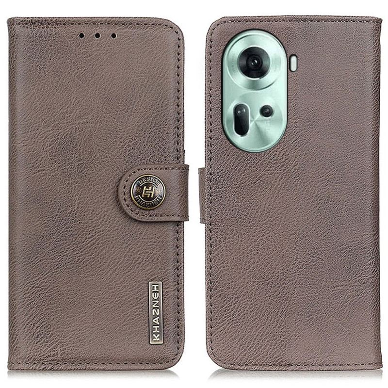 Etui Folio Oppo Reno 11 5g Skórzany Styl Khazneh Etui Ochronne