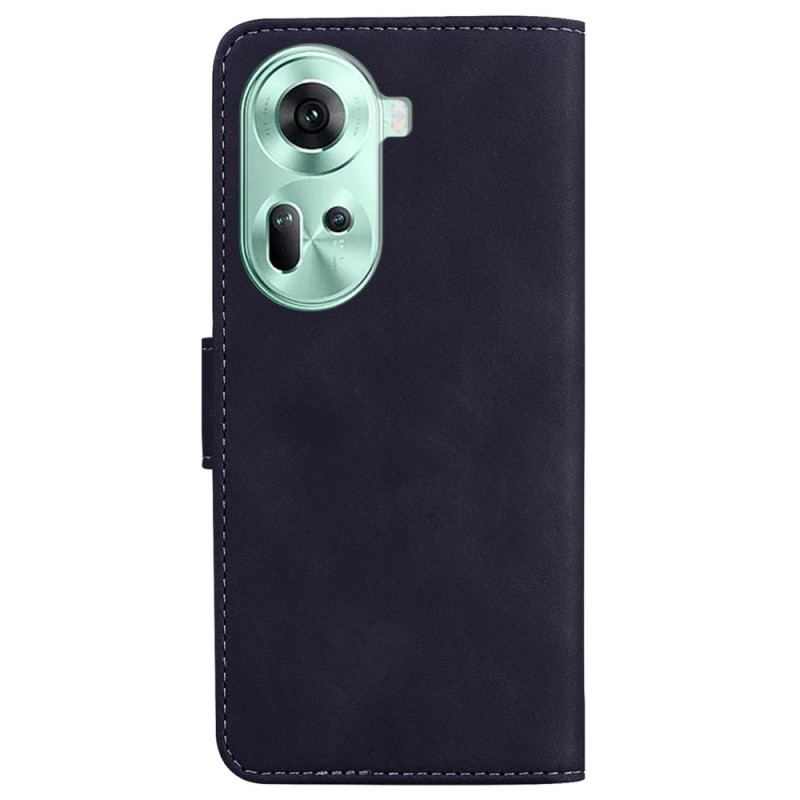 Etui Folio Oppo Reno 11 5g Styl Skórzany Etui Ochronne