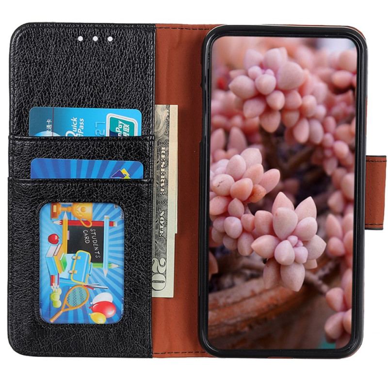 Etui Folio Oppo Reno 11 5g Tekstura Nappa Etui Ochronne