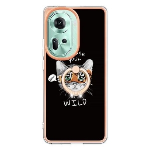 Etui Oppo Reno 11 5g Kot I Tygrys