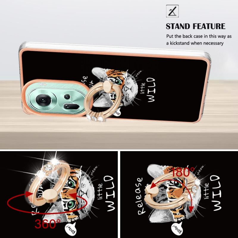 Etui Oppo Reno 11 5g Kot I Tygrys