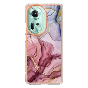 Etui Oppo Reno 11 5g Styl Marmurowy Etui Ochronne