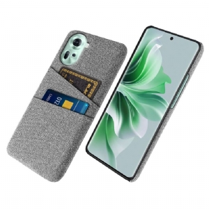 Futerały Oppo Reno 11 5g Etui Na Telefon Etui Na Karty Materiałowe