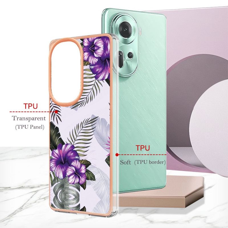 Futerały Oppo Reno 11 5g Etui Na Telefon Odmiana Marmuru