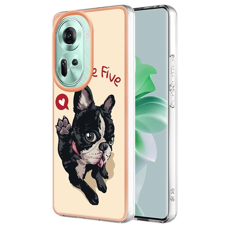 Futerały Oppo Reno 11 5g Etui Na Telefon Pies Daj Mi Pięć