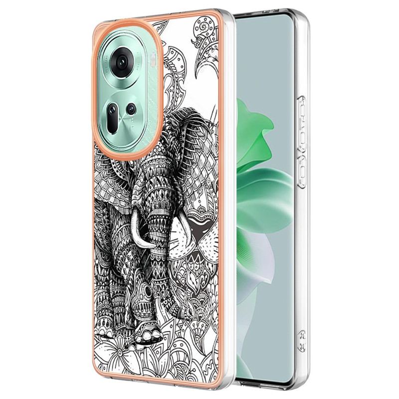 Futerały Oppo Reno 11 5g Etui Na Telefon Totem Słonia