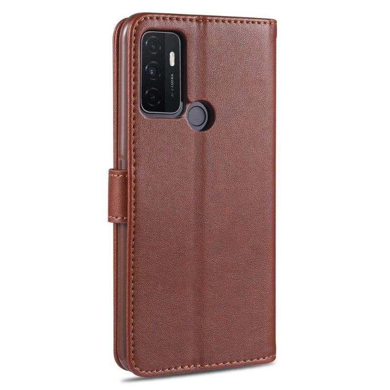 Etui Folio do Oppo A53 Classic Azns Efekt Skóry