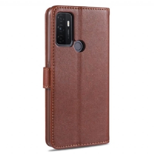 Etui Folio do Oppo A53 Classic Azns Efekt Skóry