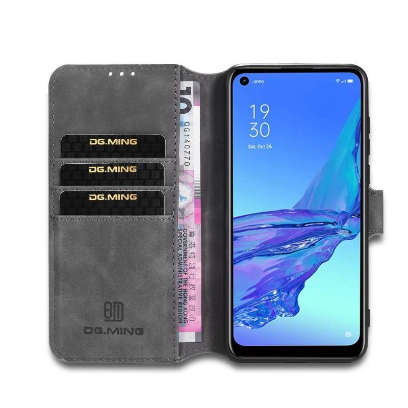 Etui Folio do Oppo A53 Dg Ming Styl Retro