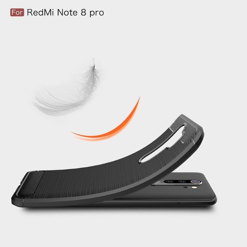 Etui do Xiaomi Redmi Note 8 Pro Carbon Brushed Gel