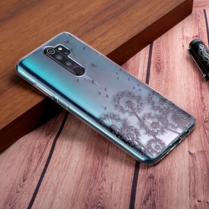 Etui do Xiaomi Redmi Note 8 Pro Przejrzyste Mlecze