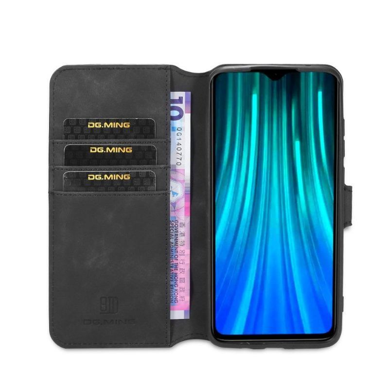 Etui Folio do Xiaomi Redmi Note 8 Pro Dg Ming Efekt Skóry