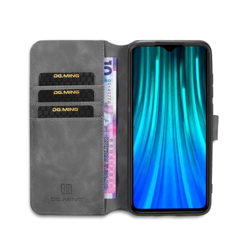 Etui Folio do Xiaomi Redmi Note 8 Pro Dg Ming Efekt Skóry