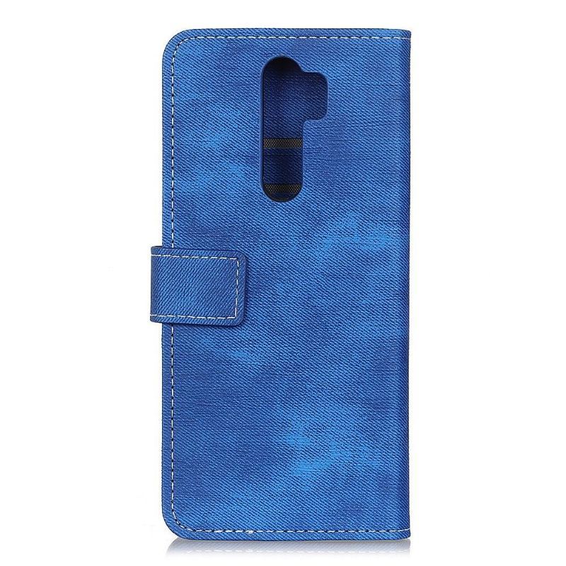 Obudowa Etui Na Telefon do Xiaomi Redmi Note 8 Pro Tapicerka Z Tkaniny Ze Szwami