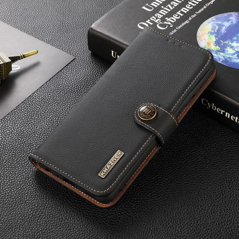 Etui Folio do Xiaomi Redmi Note 9T Khazneh Klasyczna Skóra