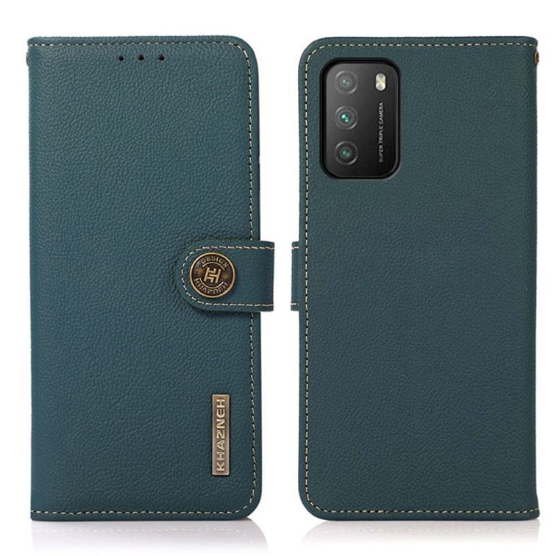 Etui Folio do Xiaomi Redmi Note 9T Khazneh Klasyczna Skóra