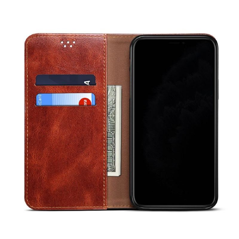 Etui Folio do Xiaomi Redmi Note 9T Obrzeża Ernestine Odsłonięte Szwy