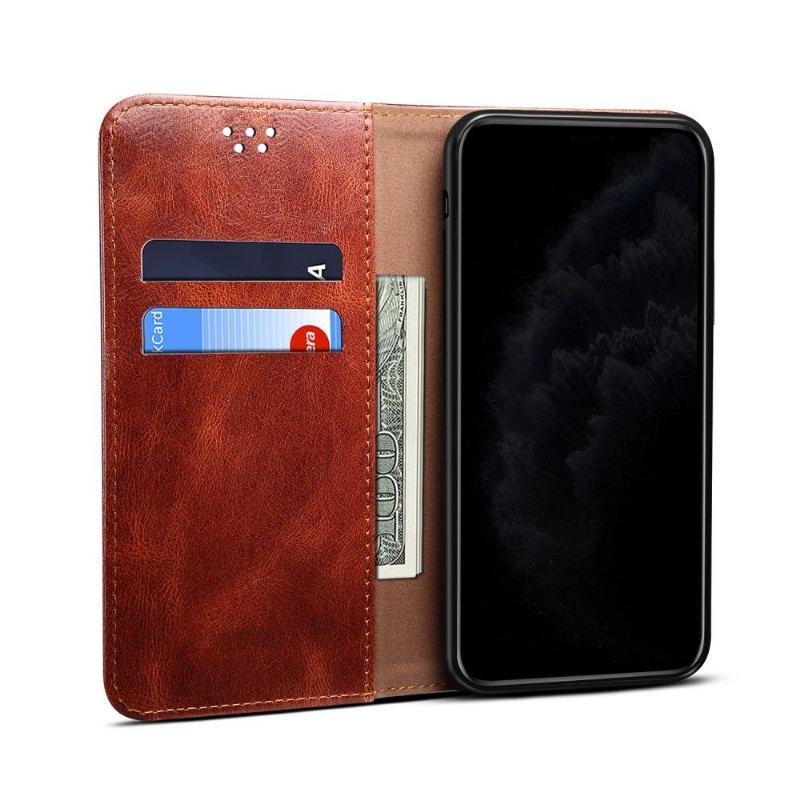 Etui Folio do Xiaomi Redmi Note 9T Obrzeża Ernestine Odsłonięte Szwy