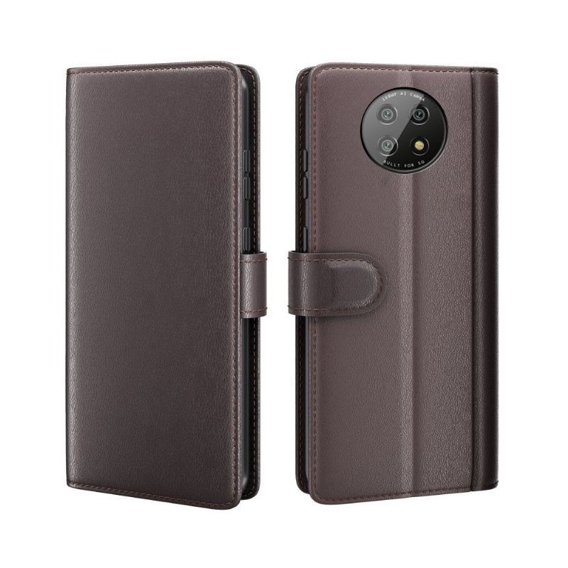 Etui Folio do Xiaomi Redmi Note 9T Premium Skóra