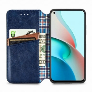 Skórzany Futerał do Xiaomi Redmi Note 9T Anti-fall Kub Design Posiadacz Karty