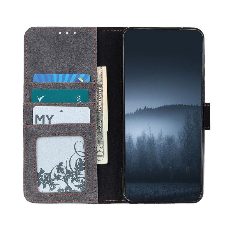 Etui Folio do Moto G200 5G Dwoina Khazneh W Stylu Retro