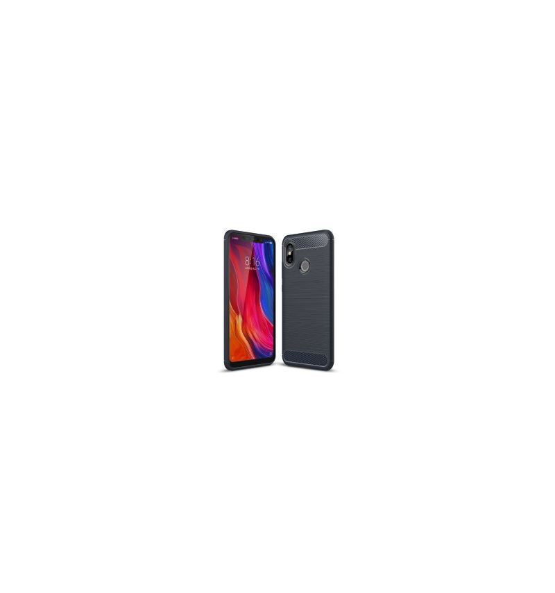 Etui do Xiaomi Mi 8 Biznes Szczotkowany Węgiel