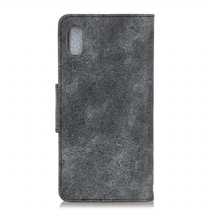 Case do Xiaomi Redmi 9A Edouard Faux Leather Vintage