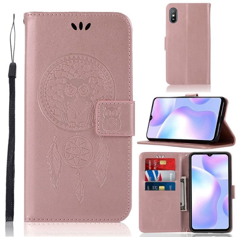 Etui do Xiaomi Redmi 9A Anti-fall Łapacz Snów Sowa