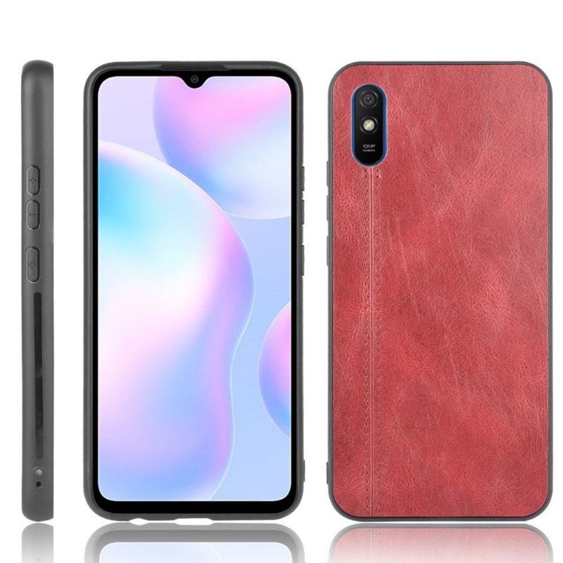 Etui do Xiaomi Redmi 9A Classic Skórzane Szwy