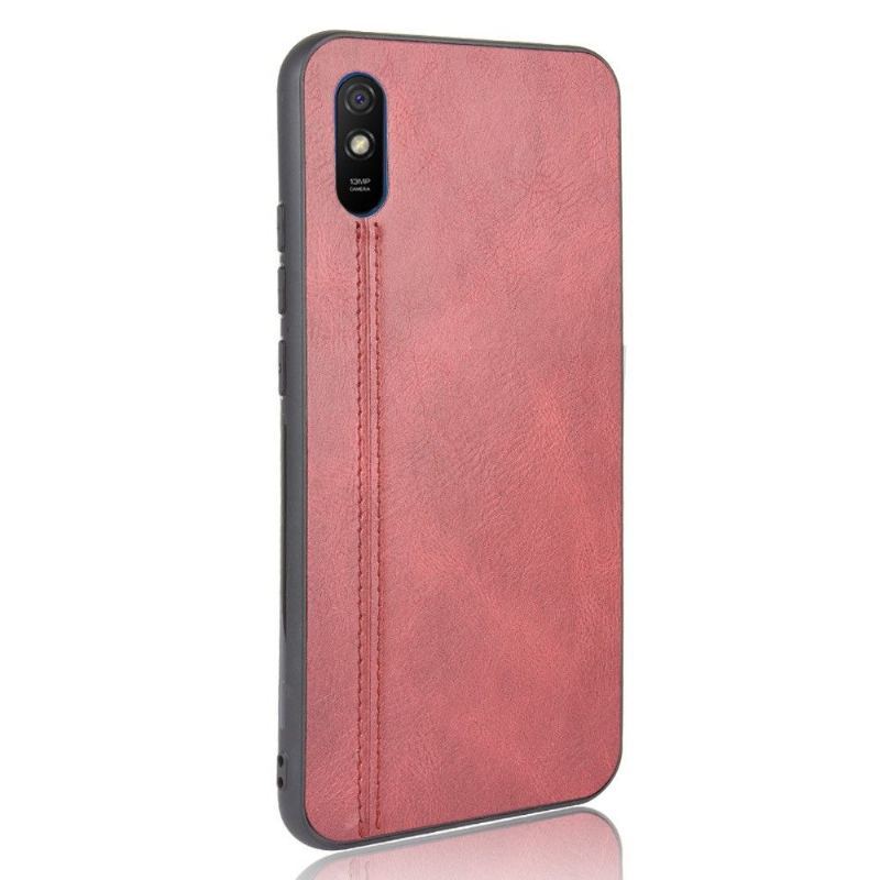 Etui do Xiaomi Redmi 9A Classic Skórzane Szwy