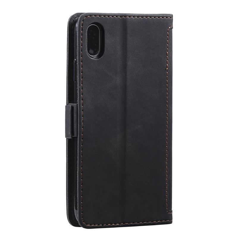 Etui Folio do Xiaomi Redmi 9A Classic z Łańcuch Vintage Posiadacz Karty