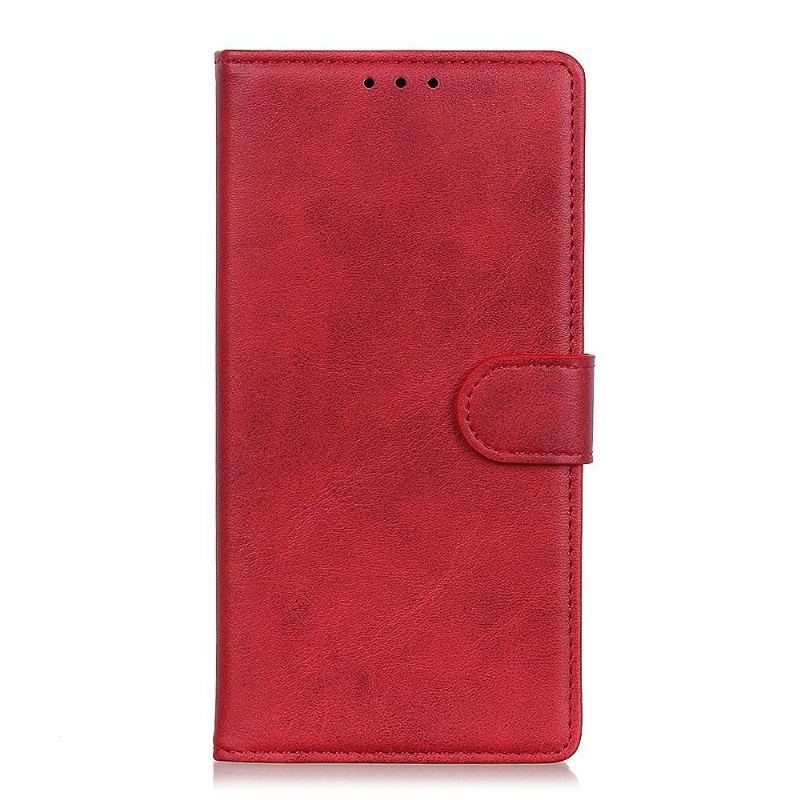 Etui Folio do Xiaomi Redmi 9A Obrzeża Marius Efekt Matowej Skóry