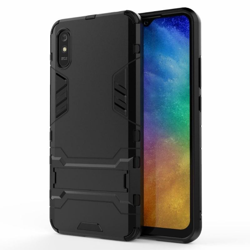 Futerały do Xiaomi Redmi 9A Cool Guard Odporny Na Wstrząsy Ze Zintegrowaną Podstawą