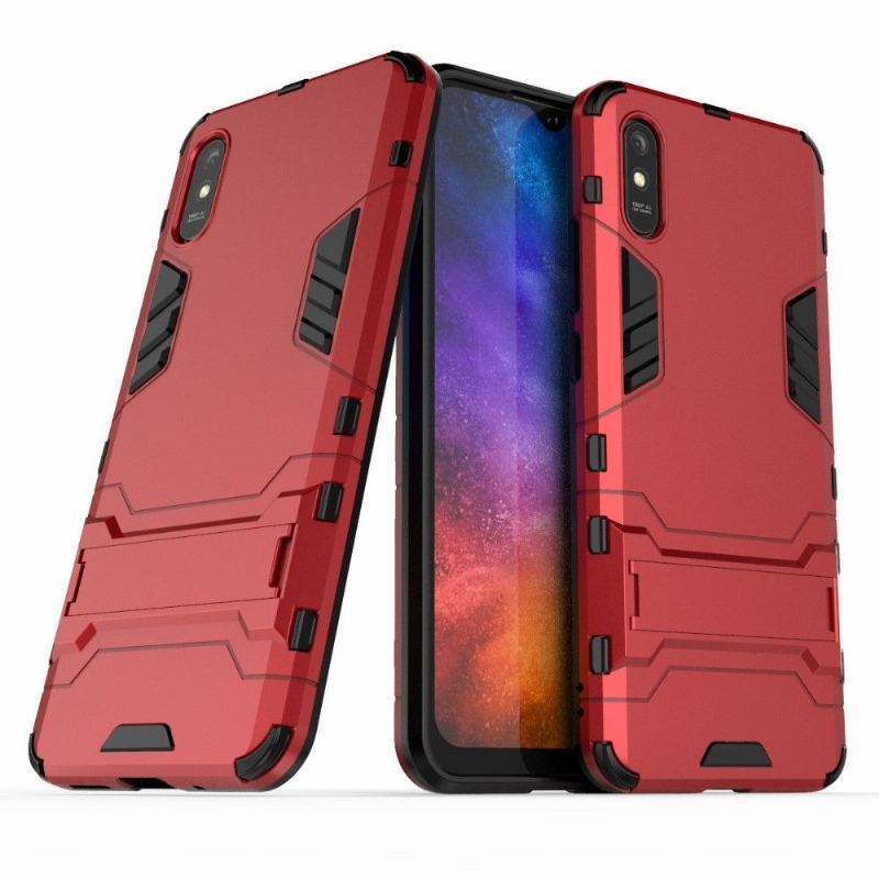 Futerały do Xiaomi Redmi 9A Cool Guard Odporny Na Wstrząsy Ze Zintegrowaną Podstawą