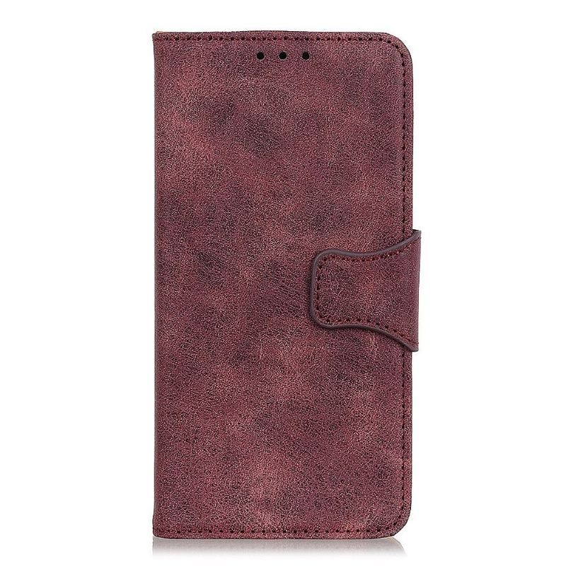 Case do Xiaomi Redmi Note 10 Pro Biznes Edouard W Stylu Vintage Ze Sztucznej Skóry