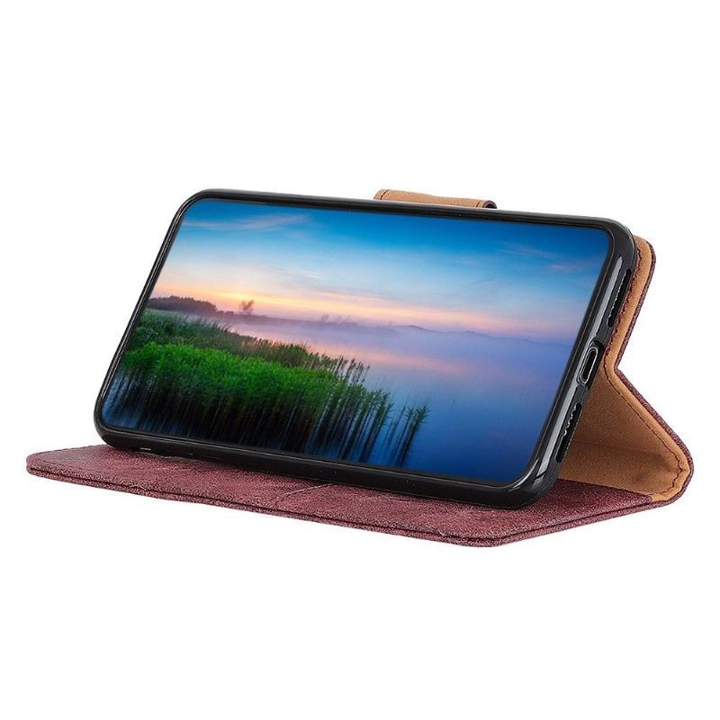 Case do Xiaomi Redmi Note 10 Pro Biznes Edouard W Stylu Vintage Ze Sztucznej Skóry