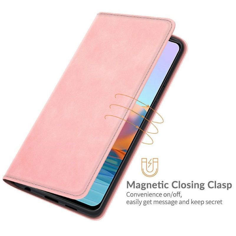 Case do Xiaomi Redmi Note 10 Pro Faux Skórzany Stojak Funkcyjny